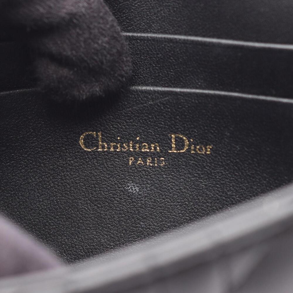 CHRISTIAN DIOR Black Leather Shoulder Bag - Picture 4 of 9